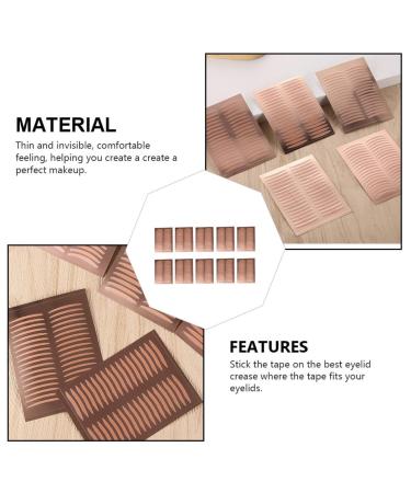 FRCOLOR Makeup Gadgets 25 Sheets Double Eyelid Sticker Make up Kit Invisible Eyelid Stickers Eyelid Shaping Sticker Girl - Buy Online on GoSupps.com