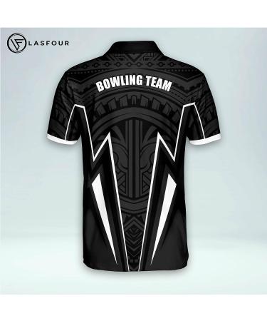 LASFOUR Custom USA Bowling Shirts with Name - Eagles Bowling Jerseys | Patriotic Team Apparel for Men and Women - Buy Online on GoSupps.com