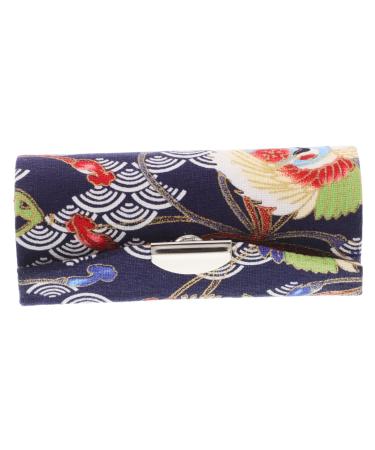 TOVINANNA Cute Japanese Style Lipstick Holder with Mirror Portable Lipstick Organizer for Wallet Mini Makeup Bag Travel Lipstick Storage Case Lipstick Holder with Mirror