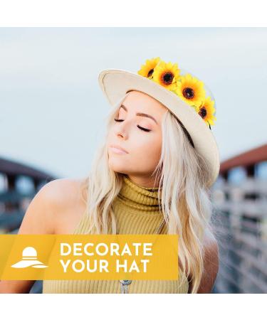 Lurrose Sunflower Headband Elastic Hair Band Women Headwrap Creative Stylish Hair Accessories Elegant Girls Headwear - Buy Online on GoSupps.com