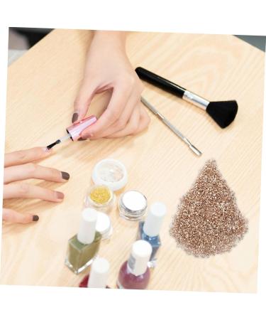 PLAFOPE 1 Nail Gravel Accessories for Nail Accessories Crushed Decor for Nail Art Diamond Drawing Charms Irregular Nail Charms Nail Art Supplies Nail Art Decors Glass 20.00X12.00X2.00CM Golden - Buy Online on GoSupps.com