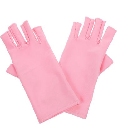 FRCOLOR 3 Pairs Nail Gloves Half Finger Gloves Manicure Gloves Sun Cream Gloves Fingerless UV Gloves Mittens Nail Art Accessories Manicure Gloves Anti-UV LED - Buy Online on GoSupps.com