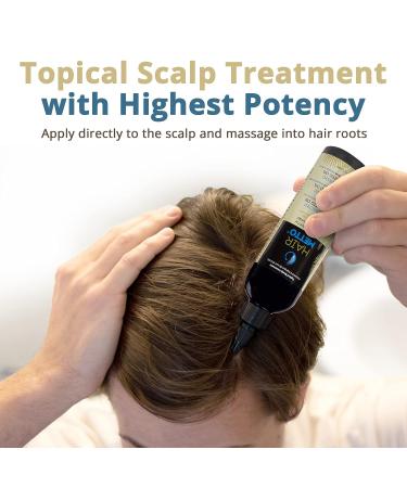 HAIRMETTO Topical Hair Oil 118mL - Saw Palmetto & Pumpkin Seed Oil Hair Loss Product for Growth, Dry Scalp Relief, & Root Strengthening - Lavender Scent - Buy Online on GoSupps.com