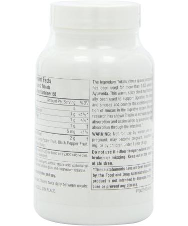 Planetary Herbals Trikatu Sinus Complex 1000mg - 120 Tablets for Free Breathing | Ayurvedic Classic by Planetary Ayurvedics - Buy Online on GoSupps.com