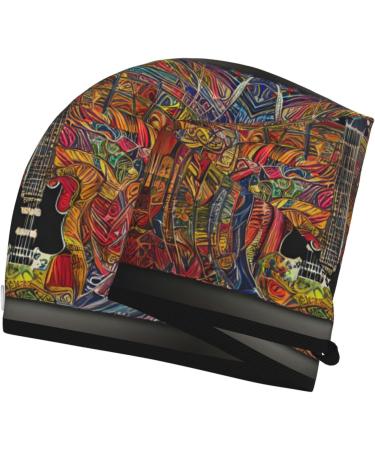 Buy Color Acoustic & Guitar Coral Velvet Quick-Dry Hair Towel Wrap Perfect for Travel & Home Unisex Dry Hair Cap - Buy Online on GoSupps.com