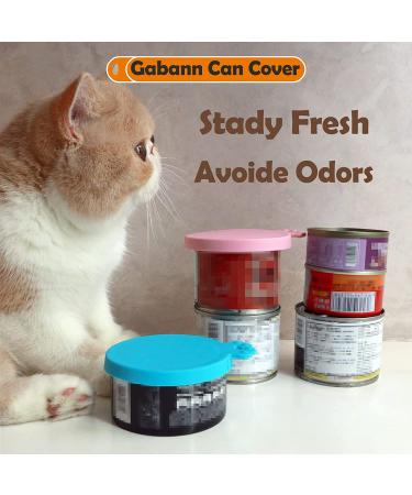Gabann Food Can Lids - BPA Free Silicone Cover for Pet and Can Goods - 6 Pack - Buy Online on GoSupps.com