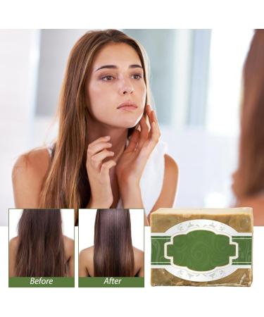 200g Natural Skin Care with Coconut & Olive Oil - Body & Hand Soap for Sensitive Skin Olive Oil Soap Brightens The Removes Oil Cleanses The Face And Provides A Refreshing Shower Soap (1) - Buy Online on GoSupps.com