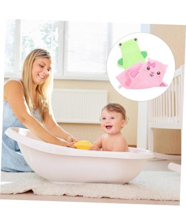 FRCOLOR 6 Pcs Bath Mittens - Exfoliating Body Scrubber for Kids | Animal Shower Wash & Baby Sponge | Ideal for Bathing & Showering - Buy Online on GoSupps.com