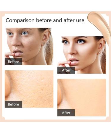 zzqclp CC Cream Foundation Korean Color Changing CC Cream Full Coverage CC Color Correcting Cream Moisturizing Foundation and Concealer Long Lasting - Buy Online on GoSupps.com