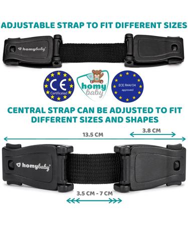 Homybaby Child Seat Belt Collector - Safe Belt Extensions for Kids - 2 Pack Car Safety Belt Lock & Protection - Buy Online on GoSupps.com