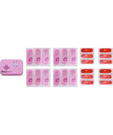 Barbababas Children's Plaster Set - 6 Pieces in Metal Box - Stylish & Portable Plaster Storage for Kids - Ideal for Backpacks & Handbags - Buy Online on GoSupps.com