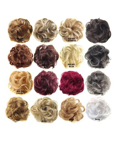 Frcolor Hair Tie Hairpiece - Synthetic Wavy Bun Extensions for Updos | International Shipping - Buy Online on GoSupps.com