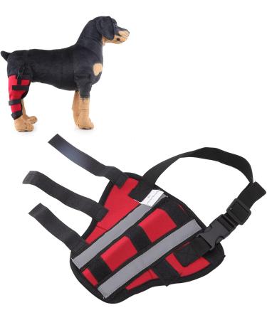 Dog Knee Brace for Cruciate Ligament Injury Joint Pain and Muscle Sore with Better Recovery Adjustable Rear Leg Braces (XXS) - Buy Online on GoSupps.com