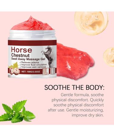 Gel Apaisant Pour La Peau Du Corps Gel de Massage Corporel Naturel - Solution Douce 100g Non Collante Application Facile Cr me pour Cou Bras paules Dos Convient ges - Buy Online on GoSupps.com