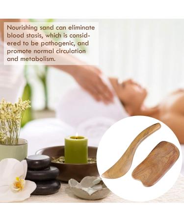 WyldSenc Wooden Gua Sha Massager - Natural Skin Care Tool for Muscle Recovery & Relaxation - Shop Internationally - Buy Online on GoSupps.com
