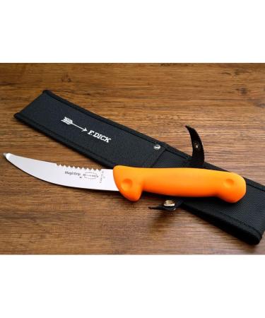 F. DICK ErgoGrip Skinning/Hunting Knife - 15 cm Blade X50CrMoV15 Stainless Steel 56 HRC | Shop Internationally - Buy Online on GoSupps.com