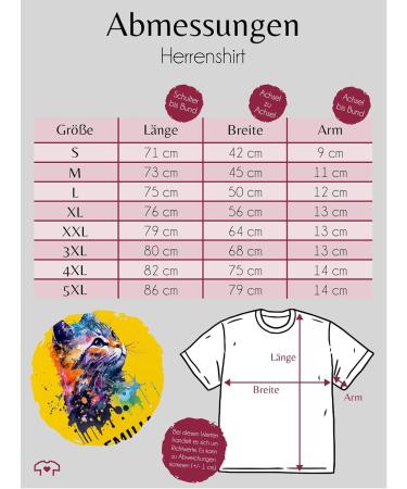 Personalized Cat T-Shirt for Men - Custom Gift with Names - Shirtracer - Yellow 3XL - Perfect for Cat Lovers - Buy Online on GoSupps.com