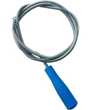 FREDY Blue Plastic Grip Snake Spring Pipe Rod Sink Drain Cleaner Unblocker 63" - Buy Online on GoSupps.com
