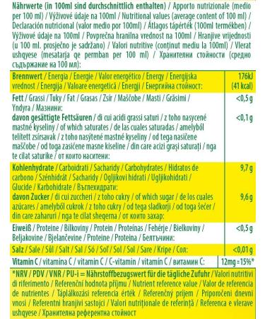 Pfanner Pomegranate Fruit Drink (8 x 1L) - 25% Fruit Content - Bulk Pack Pomegranate Beverage for Refreshing Taste - Buy Online on GoSupps.com