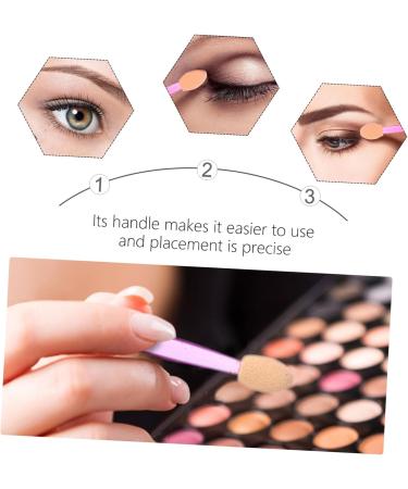Healeved 240 Pcs Sponge Makeup Stick Eyeshadow Makeup Brush Makeup Eye Shadow Brush Non Latex - Buy Online on GoSupps.com