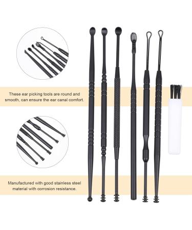 Buy Ear Picks Set - Effective Ear Wax Removal Tools & Ear Cleaning Scoops for Home & Outdoor Use - Durable & Easy to Use - Buy Online on GoSupps.com
