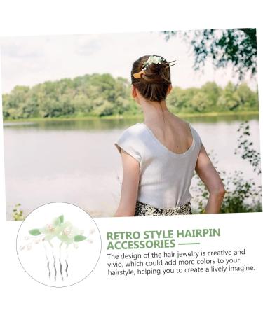 MAGICLULU Antique Hair Clasp Hair Comb Pearl Hair Comb Hair Ornament Tooth Comb Style Hair Combs Vintage Comb Flower Hair Comb Small Wedding Hair Comb Hair Braid Accessories - Buy Online on GoSupps.com