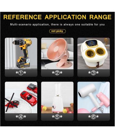DC Motor 12v Massager Motor Hair Dryer Varistor and Carbon Brush Micromotor for Office Equipment and Household Appliances - Buy Online on GoSupps.com