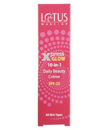 Buy Lotus Herbals Xpress Glow 10 in 1 Daily Beauty Creme Royal Pearl - 30g | International Shipping Available - Buy Online on GoSupps.com