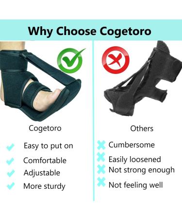Plantar Fasciitis Night Splint - Dorsal Foot Brace for Effective Relief | Men's & Women's Adjustable Comfort - Buy Online on GoSupps.com