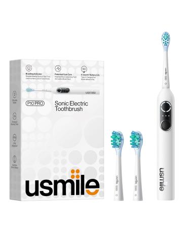 usmile P10 PRO Electric Toothbrush with Timer Sonic Rechargeable Electic Toothbrush for Adults One Charge Last 6 Months