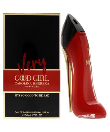 Very Good Girl by Carolina Herrera for Women 1.7 oz Eau de Parfum Spray 1.7 Fl Oz (Pack of 1)
