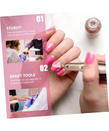 Beavorty nail polisher Nail Art beauty accessories Manicure Nail Beauty Tools Nail Polishing Head Manicure Accessories ceramic tools grinding head electric motor ceramics - Buy Online on GoSupps.com