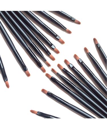 100 Pieces Disposable Lip Brushes Multifunctional Beauty Makeup Brush Lipstick Gloss Eyeshadow Applicator Smudge Cosmetic Tool Set - Buy Online on GoSupps.com