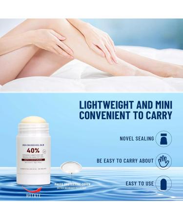 Urea 40% Foot Cream Urea Foot Cream for Cracked Heels and Dry Skin Moisturizing Cracked Heel Repair Cream Stick Nourishing Callus Remover and Soften for Hand Foot Skin Care - Buy Online on GoSupps.com