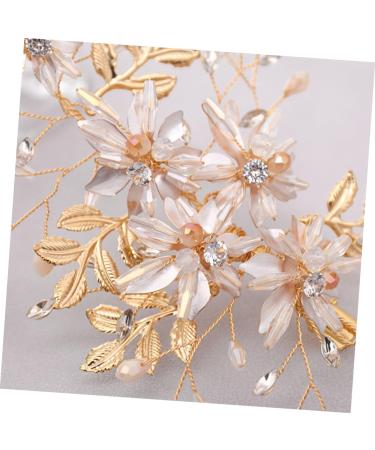 minkissy 1pc Crystal Hair Clips Wedding Barrettes Rhinestone Side Hair Clips Flower Hair Clips Bridal Hair Barrettes Crystal Hair Accessories Wedding Women Barrettes Hair Pin Fashion Bride - Buy Online on GoSupps.com