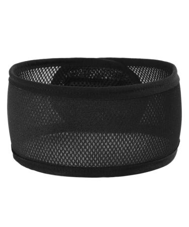 ZRQ 4 Pcs Deluxe Foam Mesh Wrap Bath Hair Makeup Wraps - Breathable Adjustable Non Slip Cool Mesh Fabric, Soft Satin Edge Laying Scarf for Women - Black - Buy Online on GoSupps.com