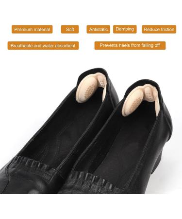 4 Pairs Foam Heel Pads | Comfort Inserts for Loose Shoes & High Heels | Anti-Slip Cushions for Men & Women - Blister Protection - Buy Online on GoSupps.com