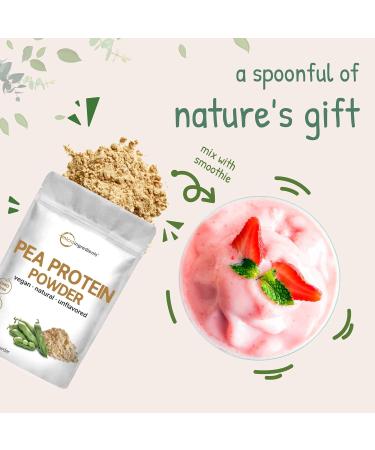 Micro Ingredients Pea Protein Powder | 5 lbs Plant-Based Vegan Protein | Non-GMO Keto Friendly 27g Serving Rich in BCAAs & EAAs - Buy Online on GoSupps.com