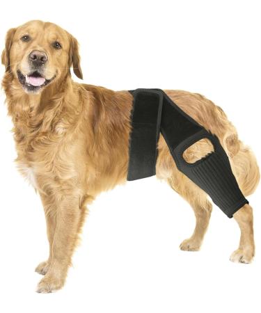 1PC Dog Knee Brace for Torn ACL Hind Leg Adjustable Dog Acl Knee Brace Support for Large and Small Dogs with ACL CCL Cruciate Ligament Injuries for Both Back and Front Legs - Buy Online on GoSupps.com