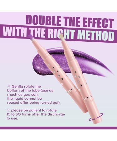 Buy 4 Colors Shimmer Liquid Eyeshadow - Long Lasting Glitter Makeup for Eyes Lips & Cheeks | International Shipping Available - Buy Online on GoSupps.com
