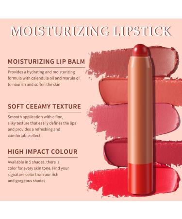 Shop Velvet Matte Lip Stain - High Pigment Creamy & Moisturizing Lip Color | Waterproof Longwear Lip Gloss & No Smudge Lip Crayon for Women - Buy Online on GoSupps.com