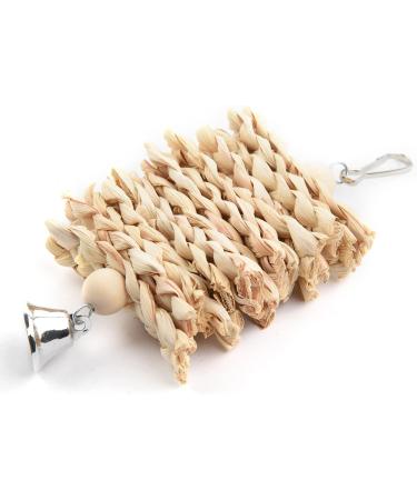 Onebarleycorn Budgie & Parrot Toy Set - 7 Wooden Bird Toys Swings & Canaries for Happy Pet Playtime - Buy Online on GoSupps.com