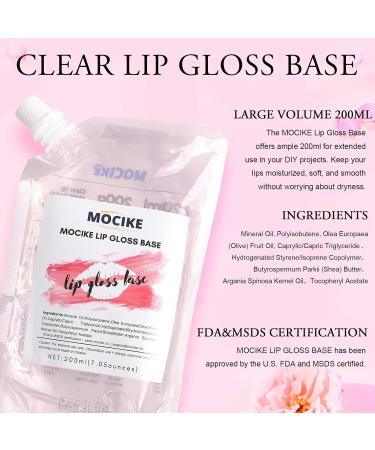 Buy Versagel Lip Gloss Base Oil - 7.05 oz Moisturizing Gel for Handmade Clear Lip Gloss | International Shipping Available - Buy Online on GoSupps.com