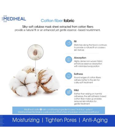 Mediheal N.M.F. Aquaring Ampoule Mask 1.2oz - Hydrating Facial Sheet Mask - Buy Online on GoSupps.com