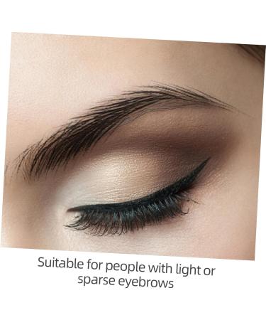 FRCOLOR 2pcs 3d Eyebrow Stickers Brow Makeup Grooming Brow Tool Artificial Eyebrow Women's Simple Template - Buy Online on GoSupps.com
