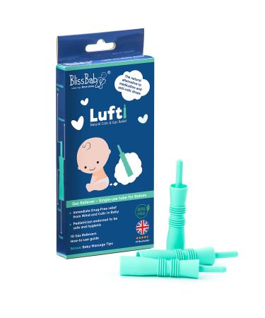 BlissBaby Lufti Instant Natural Colic & Gas Constipation Relief for Babies x 10