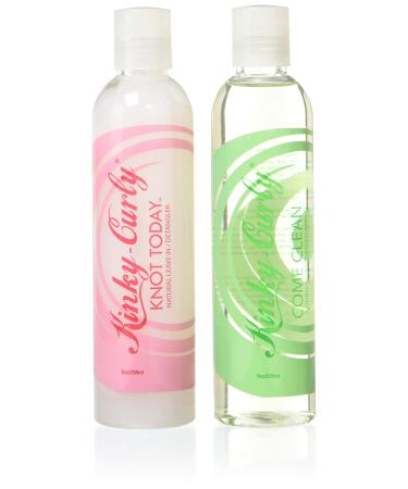 Kinky Curly Knot Today + Come Clean Shampoo Combo Set