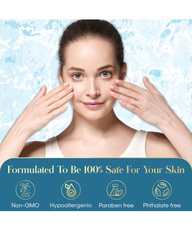 Hyaluronic & Collagen Facial Serum - Wrinkle Reducing Deep Hydration & Skin Rejuvenation - Made in Korea - 1.69 FL.OZ - Buy Online on GoSupps.com