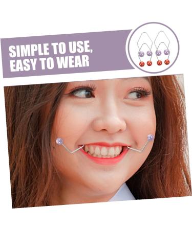 STOBAZA 2 paires Dimple Trainer Visage Femme pour Joues Exercices Musculaires Faciaux Confortables et Efficaces Appareils de Tonification pour Fabriquer Fossettes Naturelles - Buy Online on GoSupps.com
