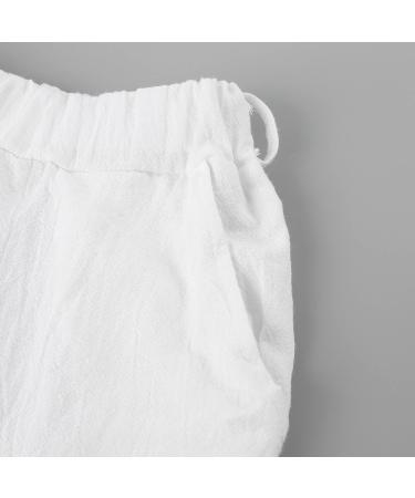 Party-perfect Lace-up Polyester Pants Suit for Women Plus Size (White XXXL) - Buy Online on GoSupps.com